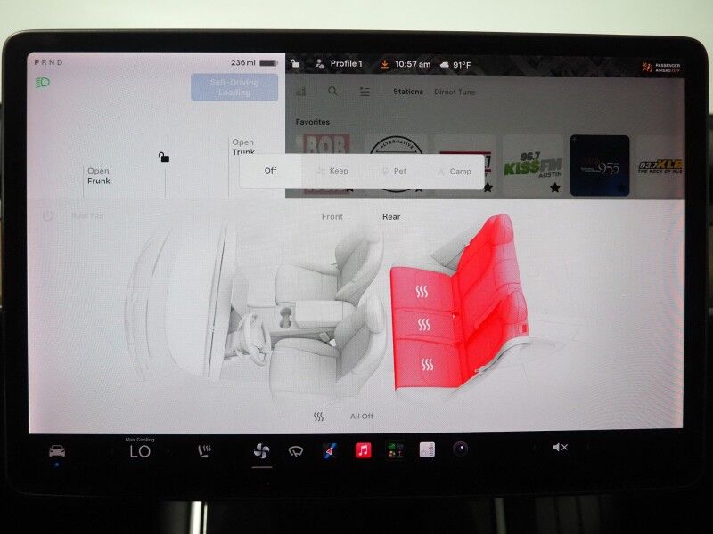 2020 Tesla Model Y Long Range AWD *FULL SELF-DRIVING ENABLED, TRAFFIC AWARE CRUISE CONTROL, NAVIGATION, SURROUND VIEW CAMERAS, PANORAMA GLASS ROOF, HEATED SEATS, BLUETOOTH PHONE & AUDIO Round Rock TX
