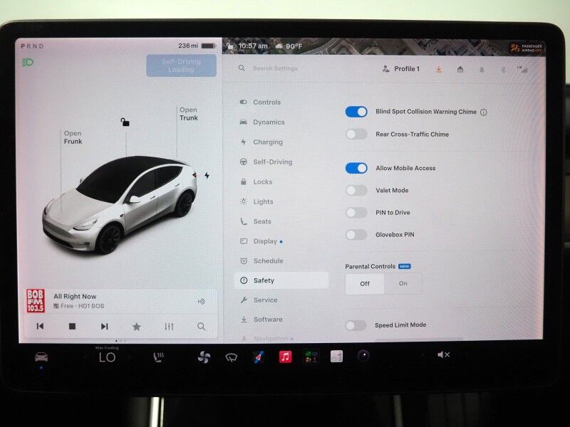 2020 Tesla Model Y Long Range AWD *FULL SELF-DRIVING ENABLED, TRAFFIC AWARE CRUISE CONTROL, NAVIGATION, SURROUND VIEW CAMERAS, PANORAMA GLASS ROOF, HEATED SEATS, BLUETOOTH PHONE & AUDIO Round Rock TX