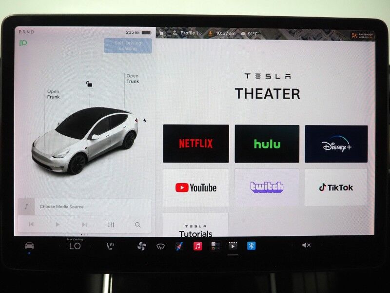 2020 Tesla Model Y Long Range AWD *FULL SELF-DRIVING ENABLED, TRAFFIC AWARE CRUISE CONTROL, NAVIGATION, SURROUND VIEW CAMERAS, PANORAMA GLASS ROOF, HEATED SEATS, BLUETOOTH PHONE & AUDIO Round Rock TX