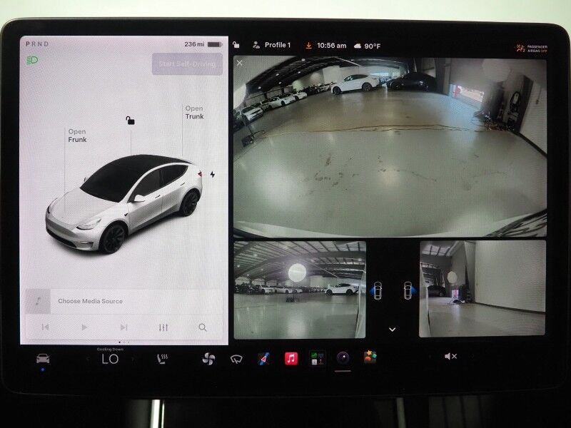 2020 Tesla Model Y Long Range AWD *FULL SELF-DRIVING ENABLED, TRAFFIC AWARE CRUISE CONTROL, NAVIGATION, SURROUND VIEW CAMERAS, PANORAMA GLASS ROOF, HEATED SEATS, BLUETOOTH PHONE & AUDIO Round Rock TX