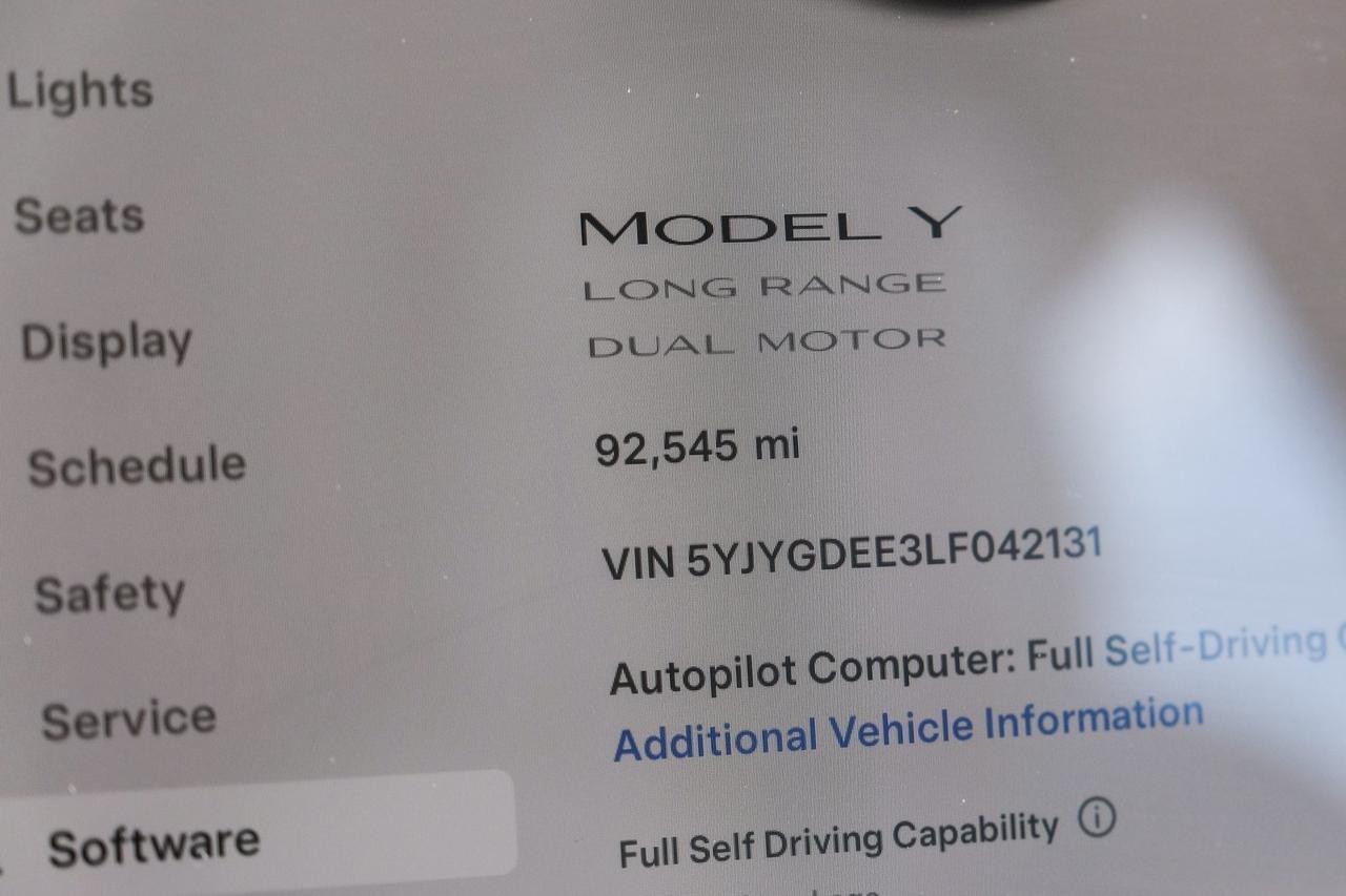 2020 Tesla Model Y Long Range Richardson TX