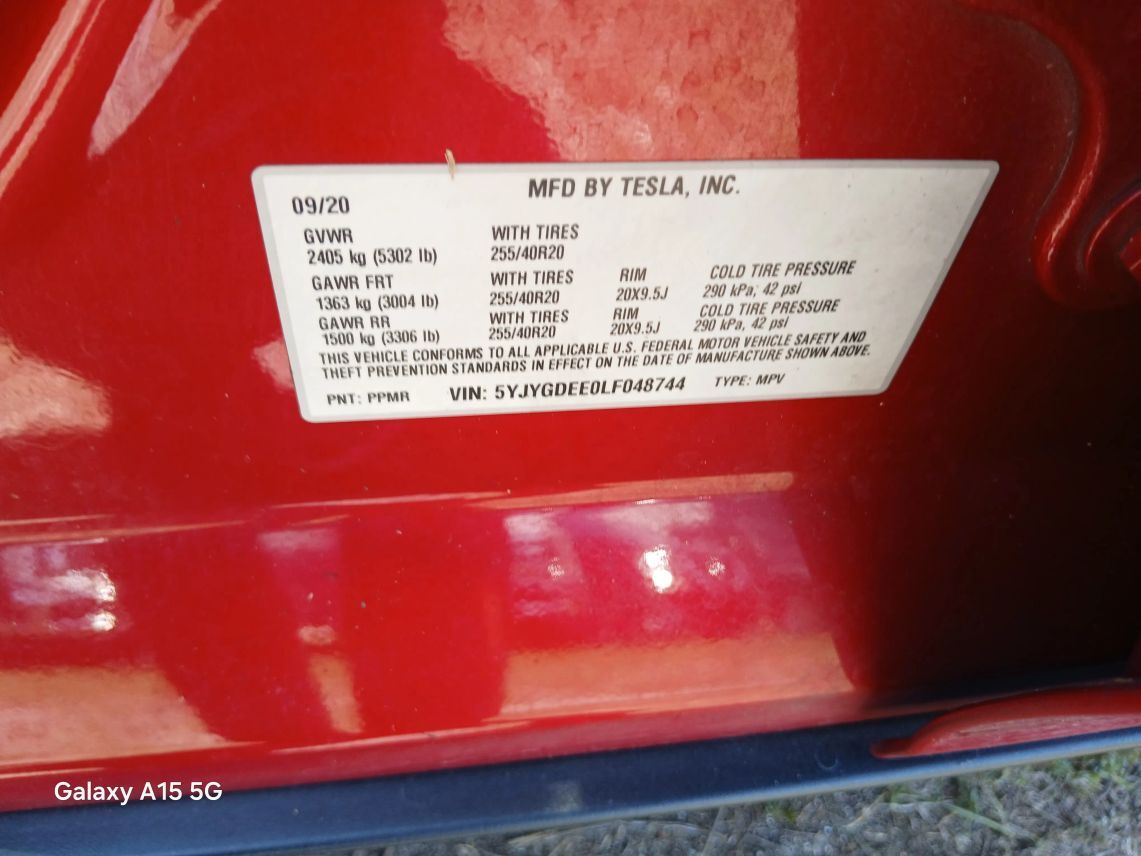 2020 Tesla Model Y Long Range Sport Utility 4D Maitland FL