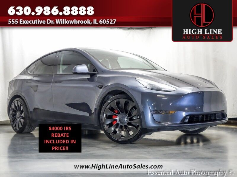 2020 Tesla Model Y Performance PRICE INCLUDES $4000 IRS TAX CREDIT!! YOU MUST QUALI Willowbrook IL