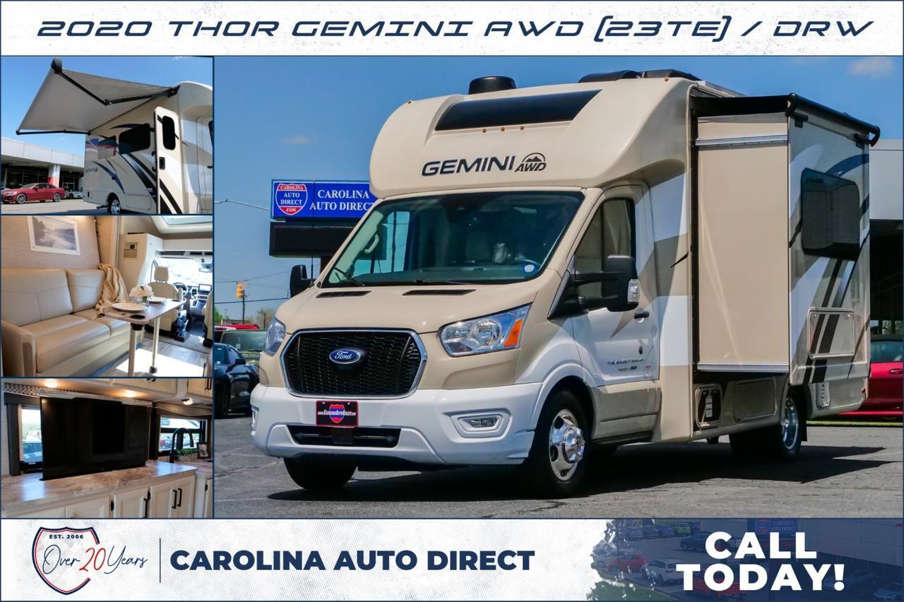 2020 Thor Gemini AWD (23TE) / DRW / Skylights / Auto Level Jacks!