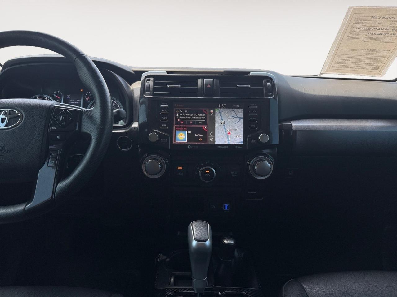 2020 Toyota 4RUNNER TRD Off Road Premium, 4X4, CLEAN CARFAX 1-OWNER VEHICLE, HEATED SEATS, KEYLESS START AND ENTRY, TOWING PACKAGE, NAVIGATION, WIFI, BLUETOOTH, RUNNING BOARDS, SUNROOF, THE DEAL YOU&apos;VE BEEN WAITING FOR IS RIGHT HERE!!! Norfolk VA