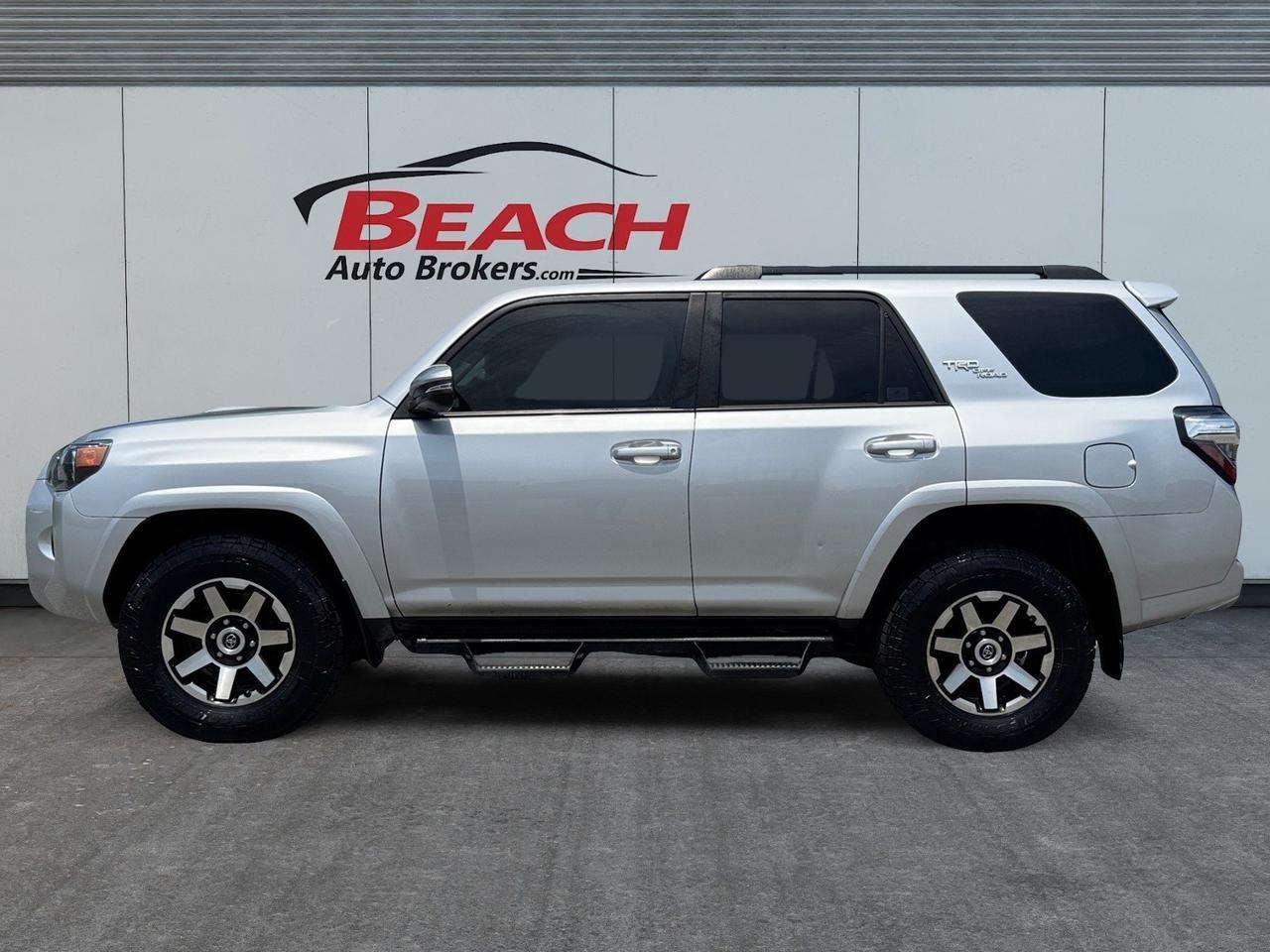 2020 Toyota 4RUNNER TRD Off Road Premium, 4X4, CLEAN CARFAX 1-OWNER VEHICLE, HEATED SEATS, KEYLESS START AND ENTRY, TOWING PACKAGE, NAVIGATION, WIFI, BLUETOOTH, RUNNING BOARDS, SUNROOF, THE DEAL YOU&apos;VE BEEN WAITING FOR IS RIGHT HERE!!! Norfolk VA