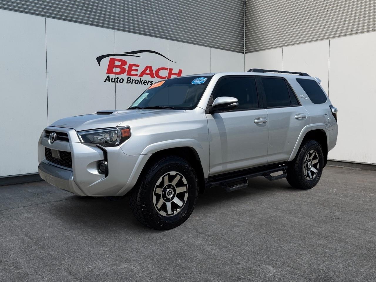 2020 Toyota 4RUNNER TRD Off Road Premium, 4X4, CLEAN CARFAX 1-OWNER VEHICLE, HEATED SEATS, KEYLESS START AND ENTRY, TOWING PACKAGE, NAVIGATION, WIFI, BLUETOOTH, RUNNING BOARDS, SUNROOF, THE DEAL YOU&apos;VE BEEN WAITING FOR IS RIGHT HERE!!! Norfolk VA