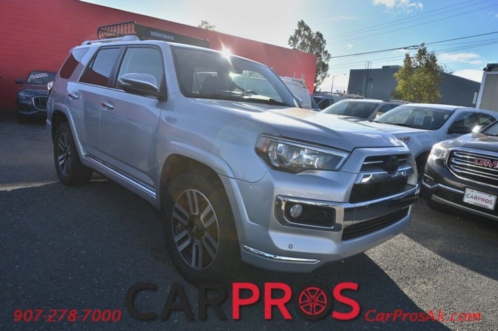 2020 Toyota 4Runner Limited - 4X4 - Heated & Cooled Leather Seats - Navigation - Back Up Camera - Keyless Entry & Start - 3rd Row - Seats 7 - Tow Pkg - 1-Owner Anchorage AK
