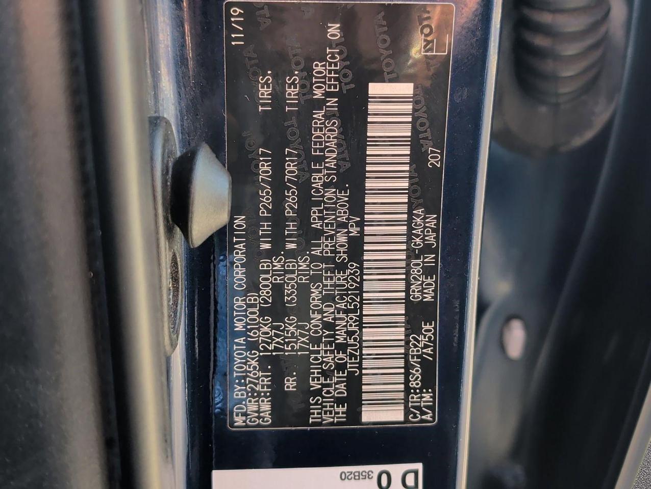 2020 Toyota 4Runner SR5 San Juan TX