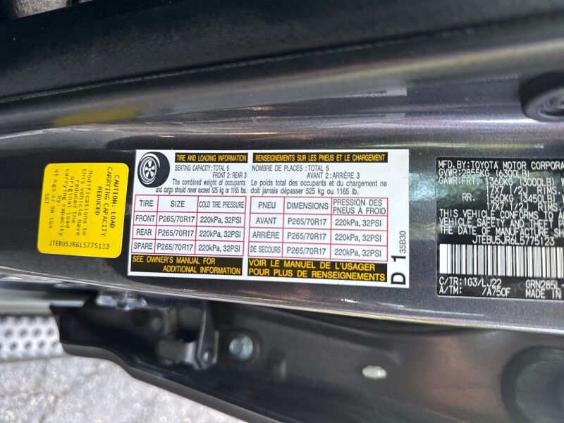2020 Toyota 4Runner Venture Edition 4WD Arlington VA