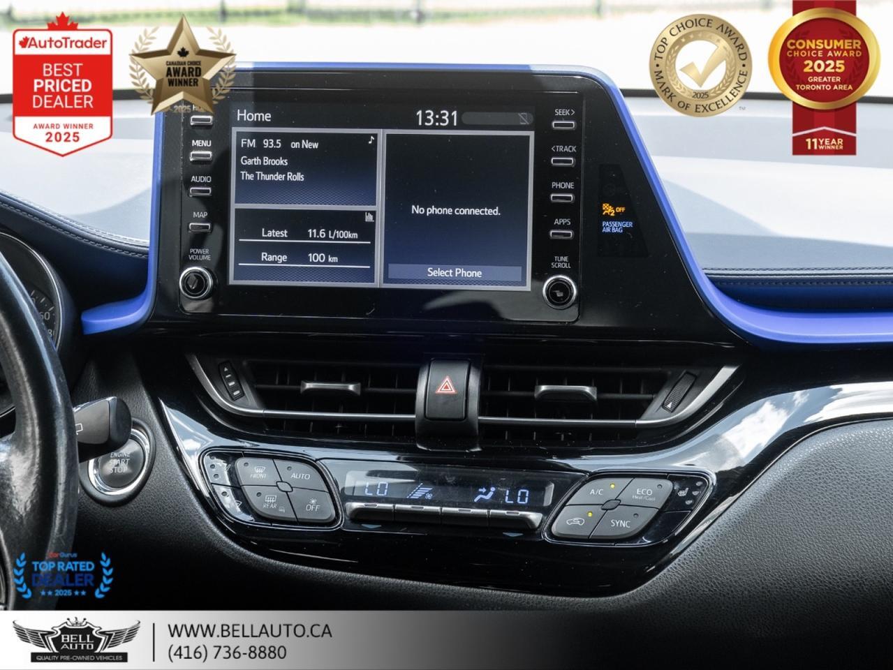 2020 Toyota C-HR LE | B.CAM | BLTH | BLUEACCENT | ONEOWNER | NOACCIDENT Toronto ON