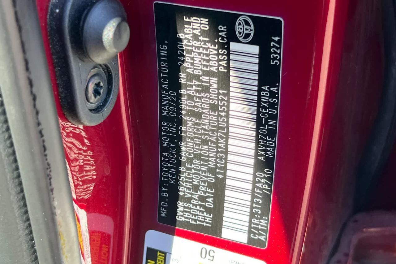 2020 Toyota Camry Hybrid LE Roseville CA