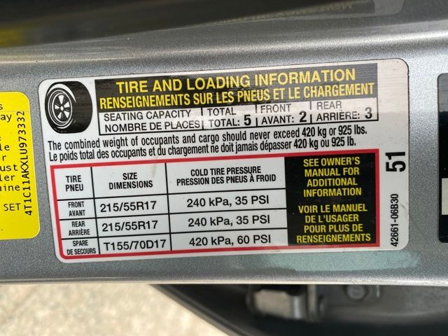 2020 Toyota Camry LE Raleigh NC