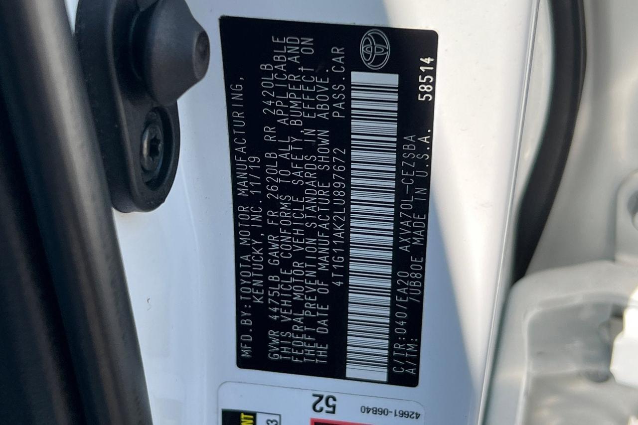 2020 Toyota Camry SE Roseville CA
