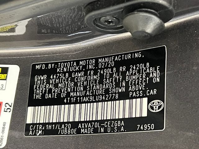 2020 Toyota Camry XLE Raleigh NC