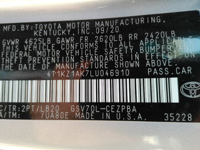 2020 Toyota Camry XSE V6 Plano TX