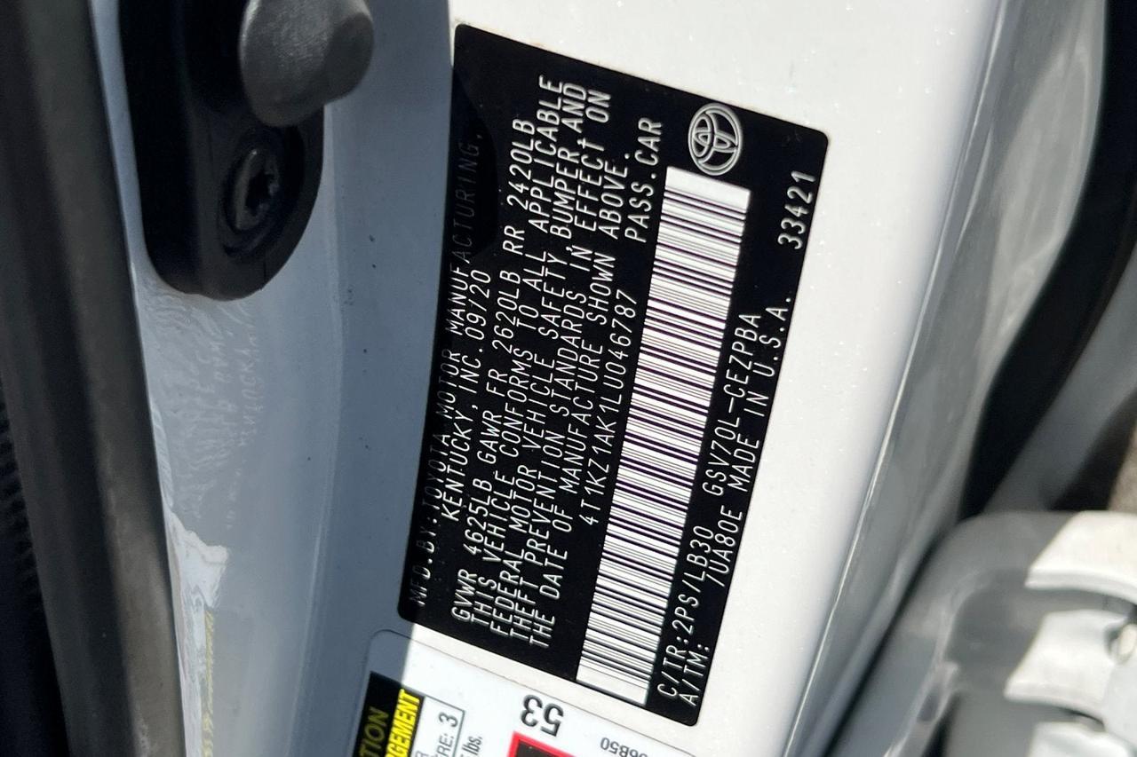 2020 Toyota Camry XSE V6 Roseville CA
