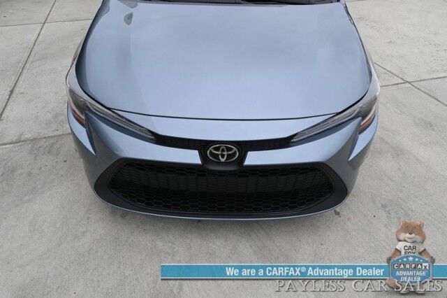 2020 Toyota Corolla LE / Automatic / Power Mirrors, Windows & Locks / Adaptive Cruise Control / Lane Departure & Forward Collision Alert / Apple CarPlay & Android Auto / Back Up Camera / Keyless Entry & Start / 38 MPG Anchorage AK