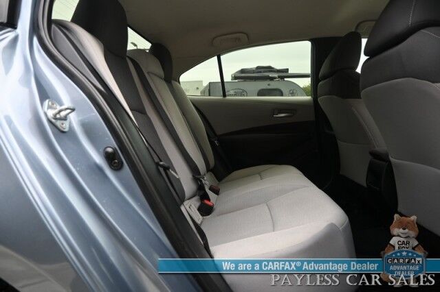 2020 Toyota Corolla LE / Automatic / Power Mirrors, Windows & Locks / Lane Departure & Forward Collision Alert / Adaptive Cruise Control / Apple CarPlay & Android Auto / Back Up Camera / Keyless Entry / 38 MPG Anchorage AK