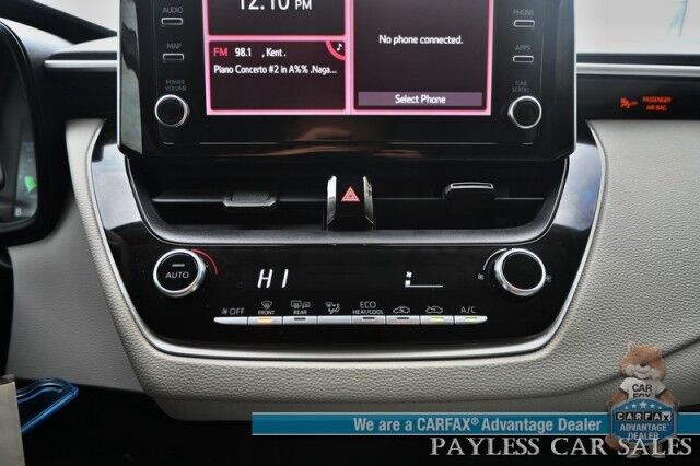 2020 Toyota Corolla LE / Automatic / Power Mirrors, Windows & Locks / Lane Departure & Forward Collision Alert / Adaptive Cruise Control / Apple CarPlay & Android Auto / Back Up Camera / Keyless Entry / 38 MPG Anchorage AK