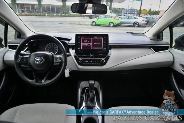 2020 Toyota Corolla LE / Automatic / Power Mirrors, Windows & Locks / Lane Departure & Forward Collision Alert / Adaptive Cruise Control / Apple CarPlay & Android Auto / Back Up Camera / Keyless Entry / 38 MPG Anchorage AK
