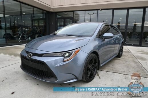 2020 Toyota Corolla LE / Automatic / Power Mirrors, Windows & Locks / Lane Departure & Forward Collision Alert / Adaptive Cruise Control / Apple CarPlay & Android Auto / Back Up Camera / Keyless Entry / 38 MPG Anchorage AK
