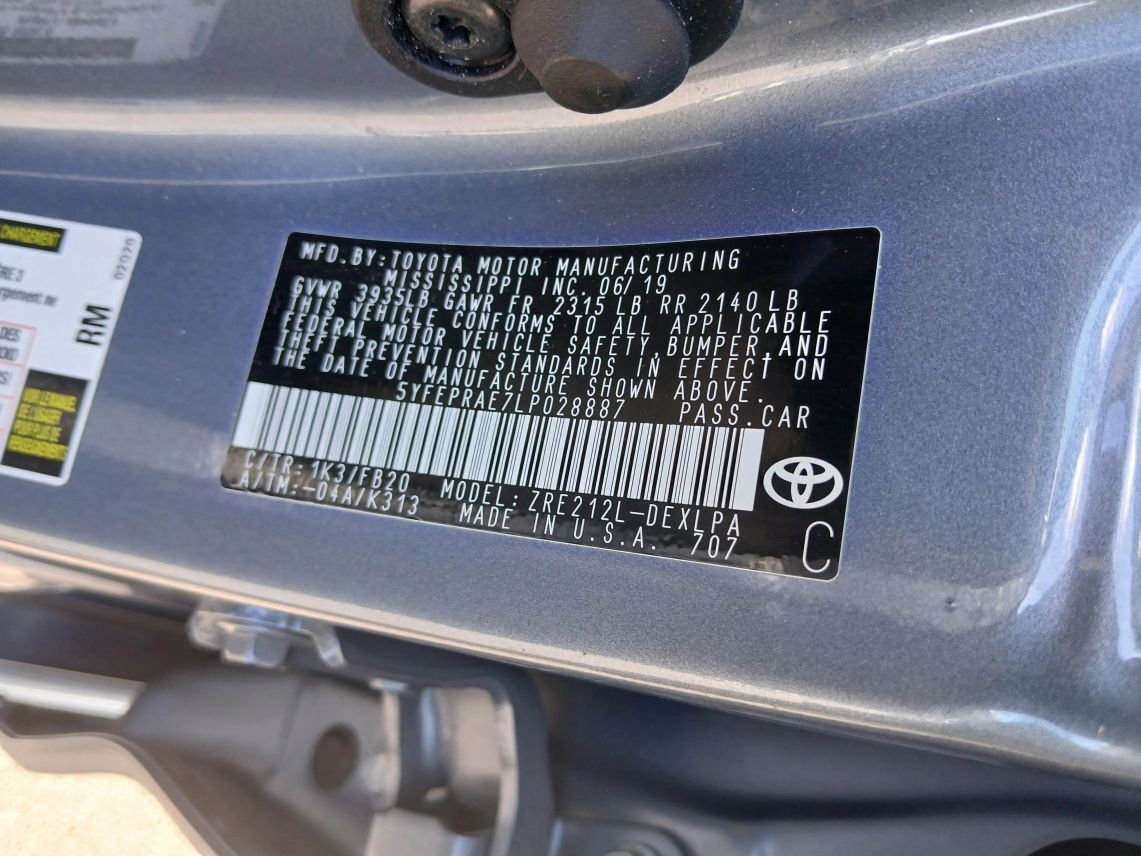 2020 Toyota Corolla LE Sedan 4D Maitland FL