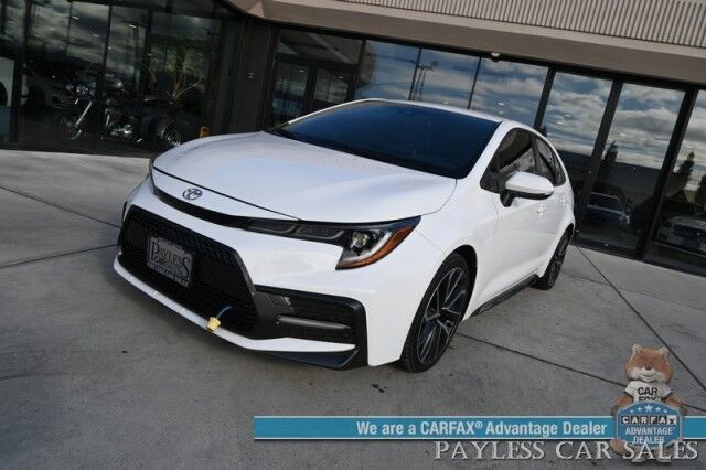 2020 Toyota Corolla SE / Automatic / Lane Watch & Forward Collision Alert / Powers Windows, Locks & Mirrors / Bluetooth / Aluminum Wheels / Block Heater / Back Up Camera / 40 MPG / Only 41K Miles Anchorage AK