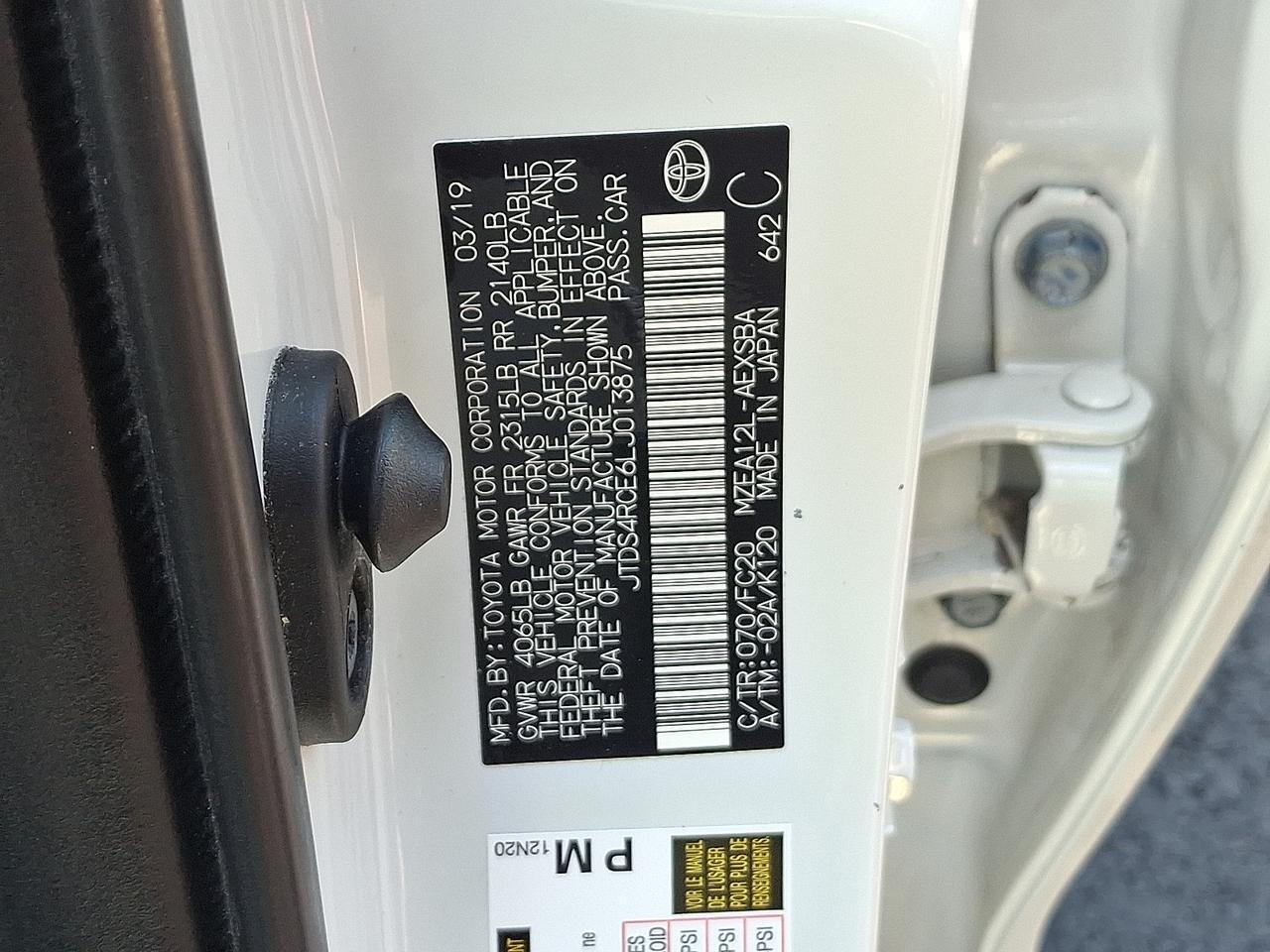 2020 Toyota Corolla SE Vineland NJ