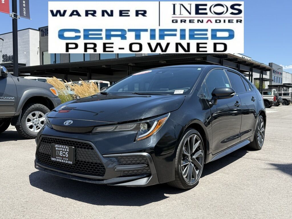Used 2020 Toyota Corolla SE with VIN JTDS4RCEXLJ019937 for sale in West Valley, UT