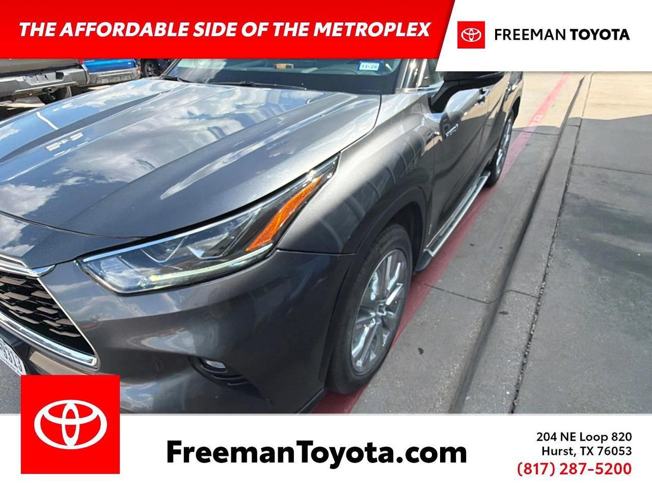2020 Toyota Highlander Hybrid Limited Hurst TX
