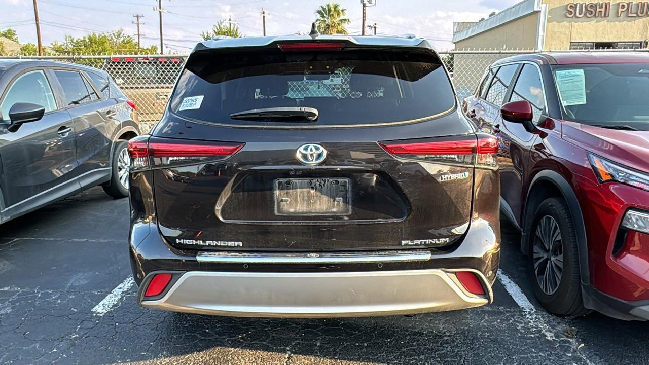 2020 Toyota Highlander Hybrid Platinum San Antonio TX