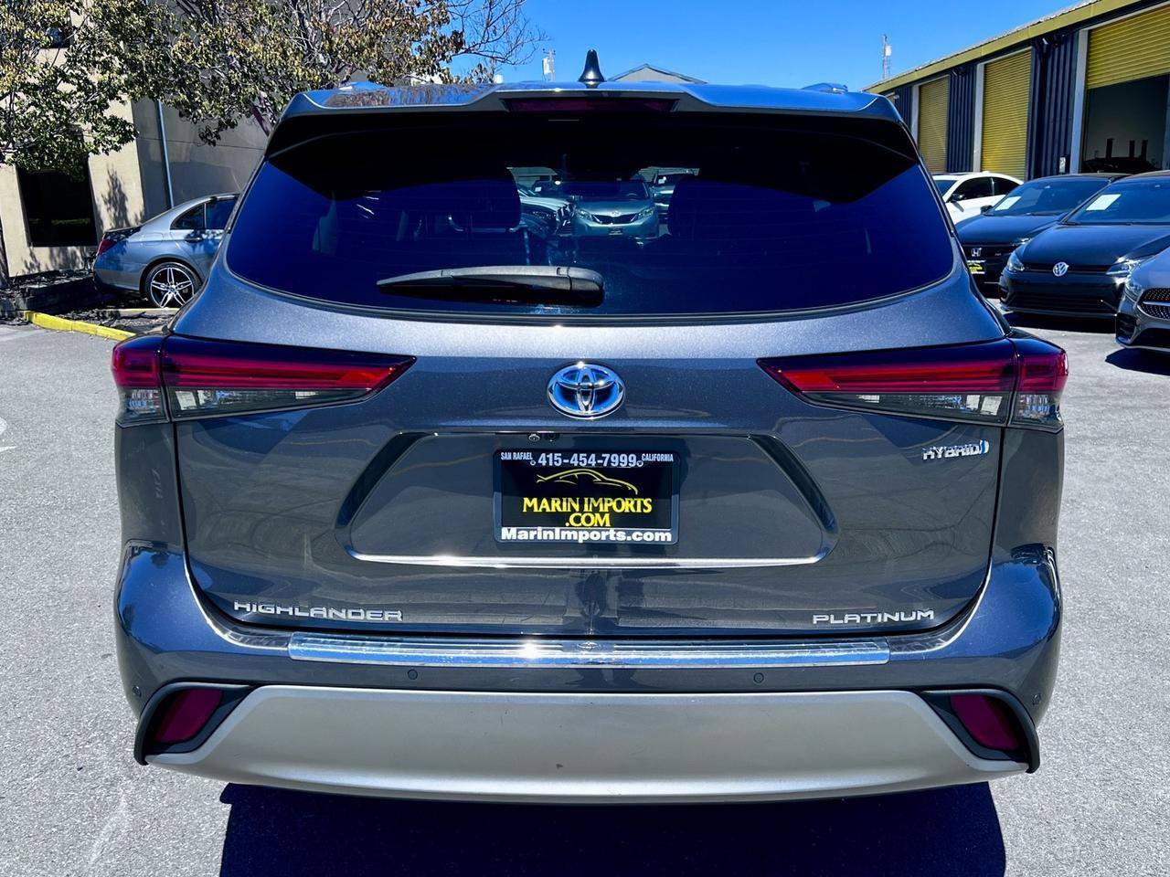 2020 Toyota Highlander Hybrid Platinum San Rafael CA