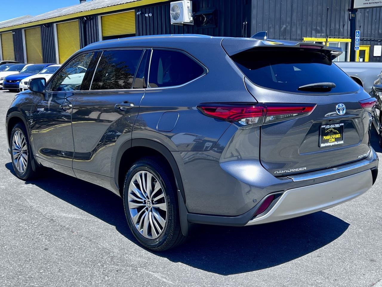 2020 Toyota Highlander Hybrid Platinum San Rafael CA