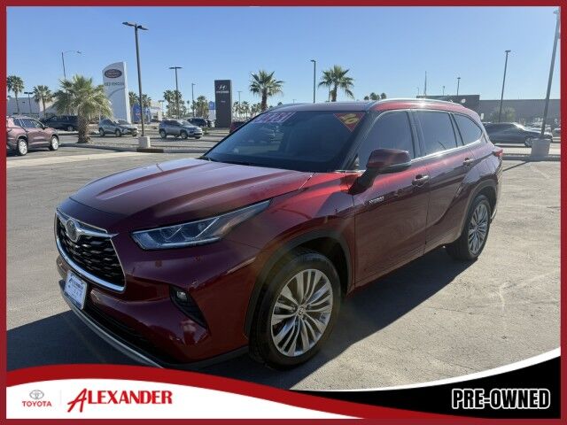 2020 Toyota Highlander Hybrid Platinum