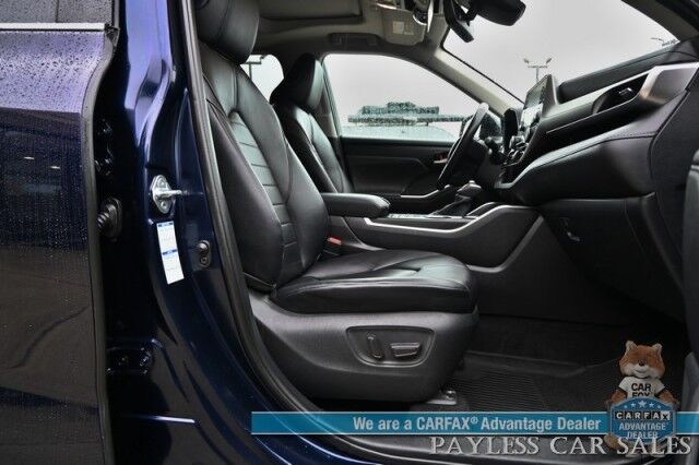 2020 Toyota Highlander Hybrid XLE / AWD / Power & Heated Leather Seats / Sunroof / Blind Spot & Lane Alert / Collision Alert / Apple CarPlay & Android Auto / Back Up Camera / 3rd Row / Seats 8 / Power Liftgate / Keyless Entry & Start / Tow Pkg Anchorage AK