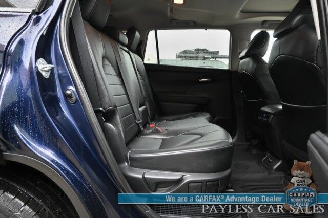 2020 Toyota Highlander Hybrid XLE / AWD / Power & Heated Leather Seats / Sunroof / Blind Spot & Lane Alert / Collision Alert / Apple CarPlay & Android Auto / Back Up Camera / 3rd Row / Seats 8 / Power Liftgate / Keyless Entry & Start / Tow Pkg Anchorage AK