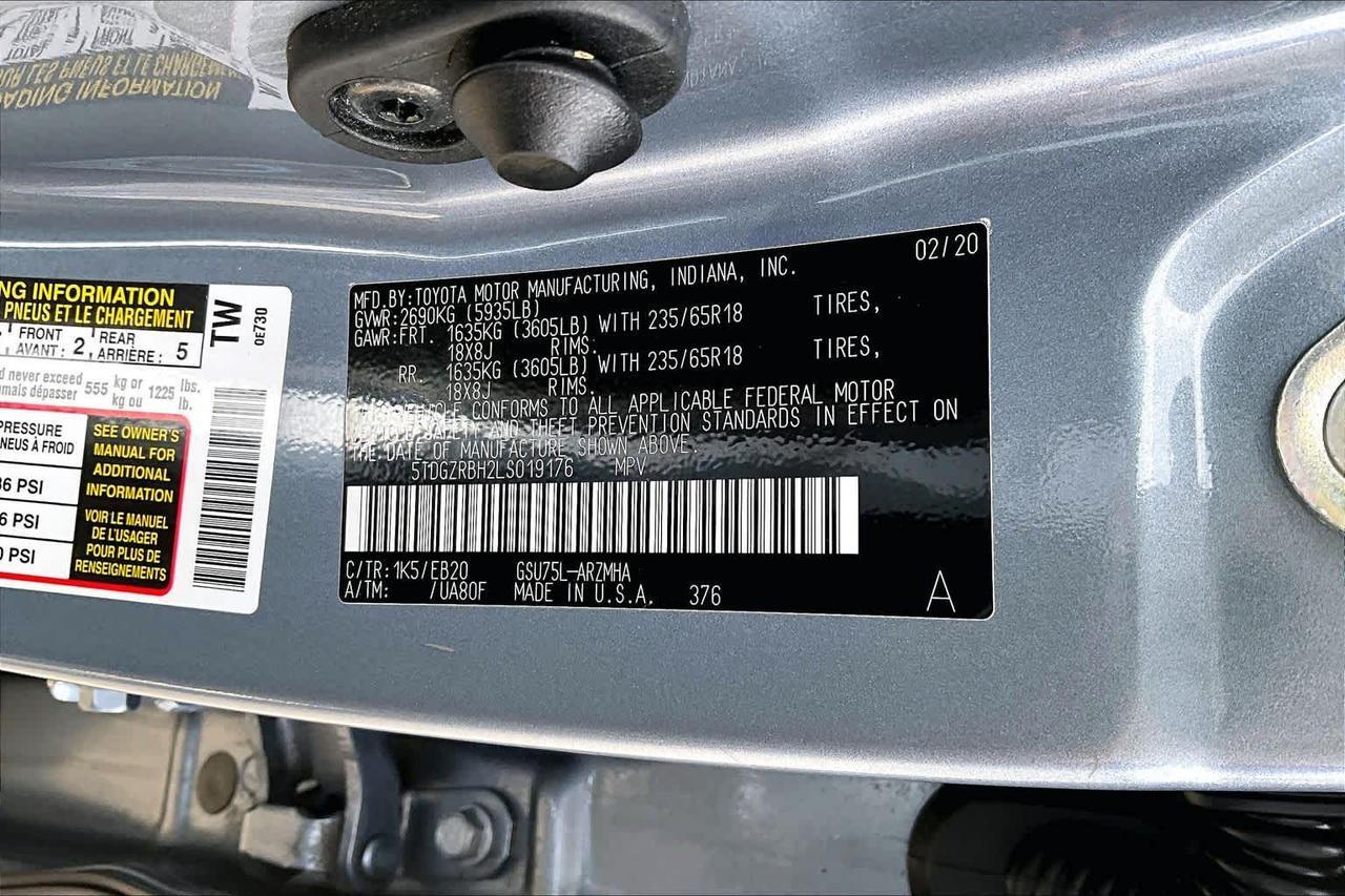 2020 Toyota Highlander XLE Folsom CA