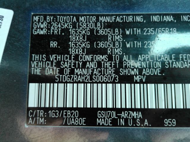 2020 Toyota Highlander XLE Plano TX