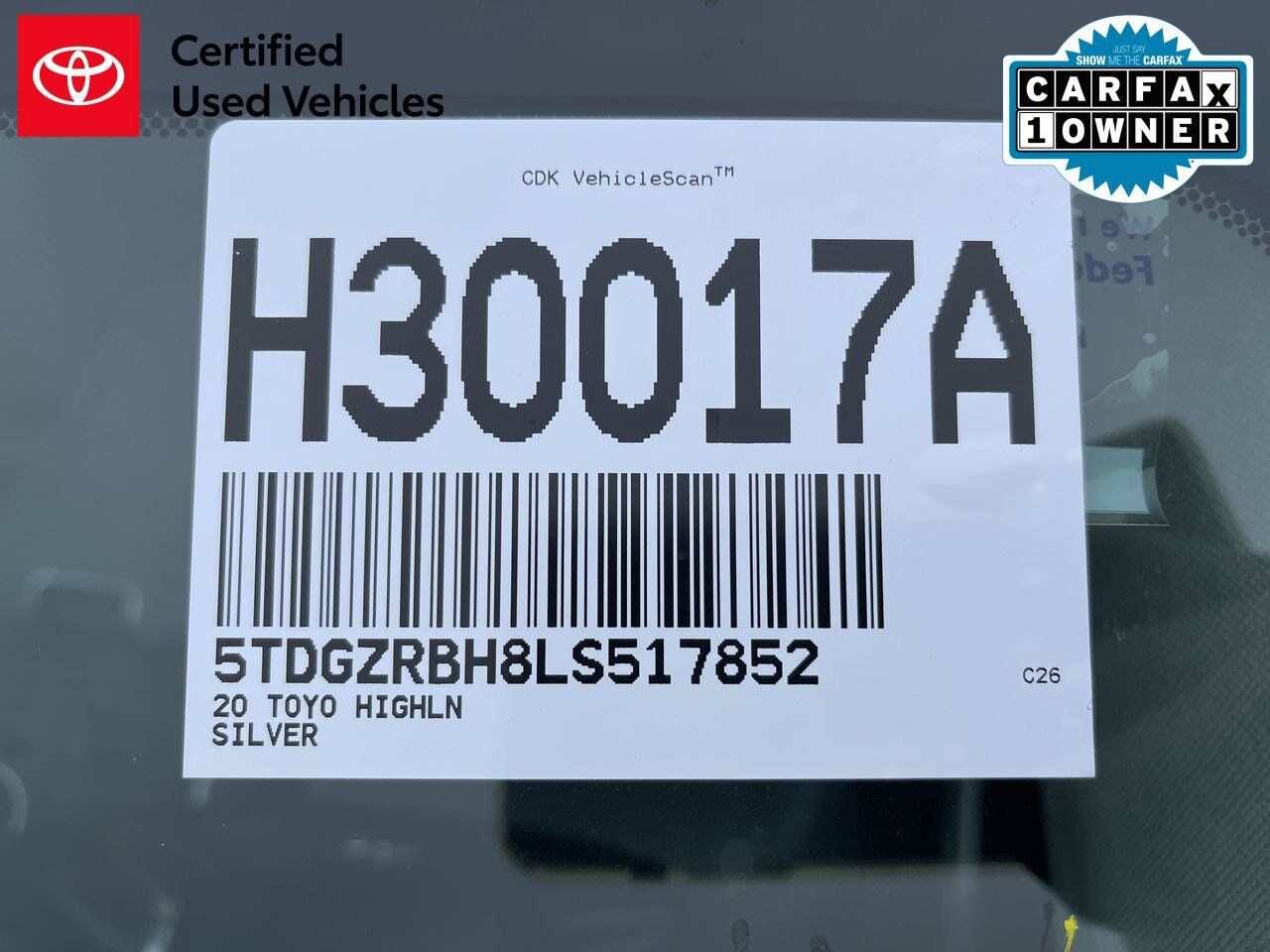 2020 Toyota Highlander XLE White River Junction VT