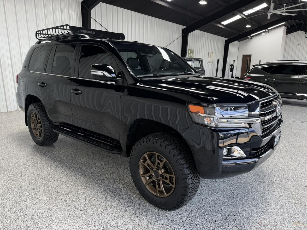2020 Toyota Land Cruiser Heritage Edition, Icon Lift, Slee Sliders, Long Range Fuel Tank Houston TX