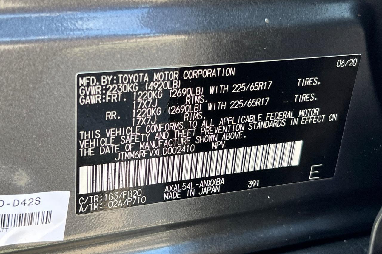 2020 Toyota RAV4 Hybrid LE Roseville CA