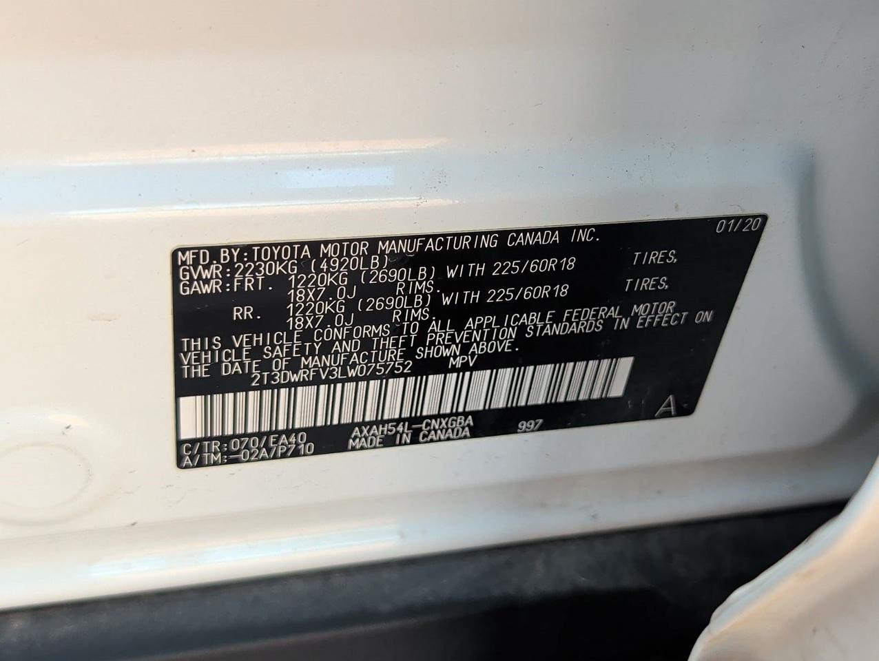 2020 Toyota RAV4 Hybrid Limited San Juan TX