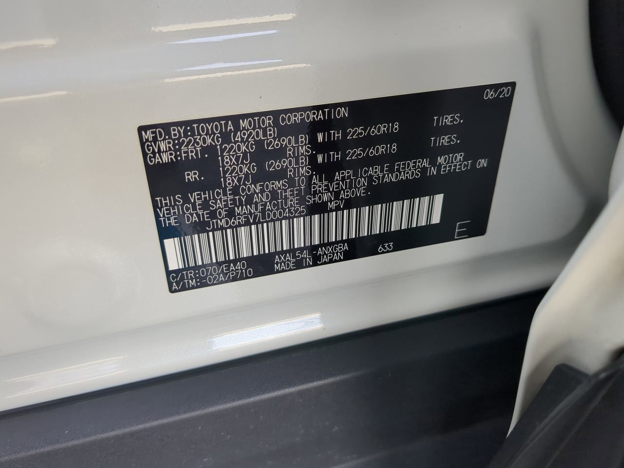 2020 Toyota RAV4 Hybrid Limited Winder GA