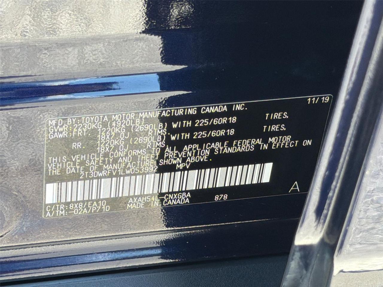 2020 Toyota RAV4 Hybrid Limited Hagerstown MD