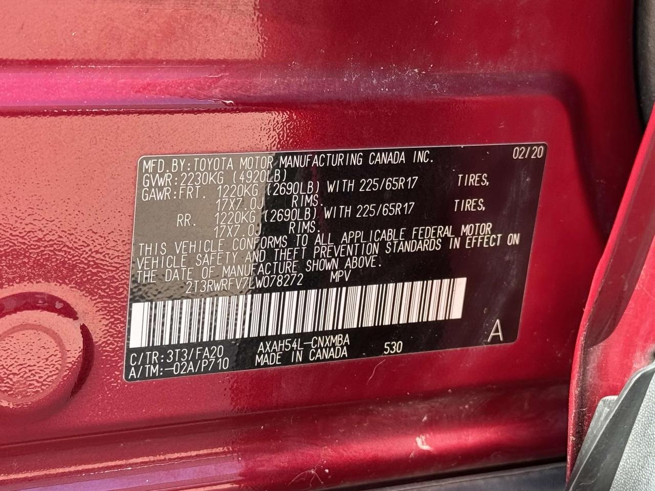 2020 Toyota RAV4 Hybrid XLE Fredericksburg VA