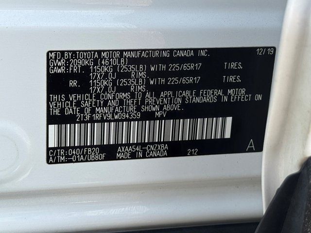 2020 Toyota RAV4 LE Springfield VA