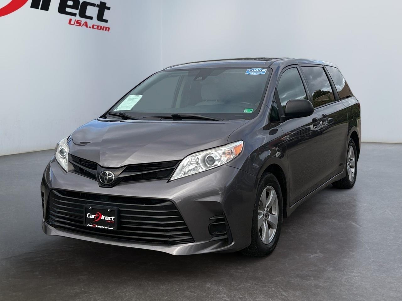 2020 Toyota Sienna L, LANE KEEP ASSIST, PRIVACY GLASS, NAVIGATION, BLUETOOTH, 3RD ROW SEATING, REAR A/C, ONLY 1 OWNER, TAKE THE WHOLE FAMILY ON THE ADVENTURE IN A SIENNA! Virginia Beach VA
