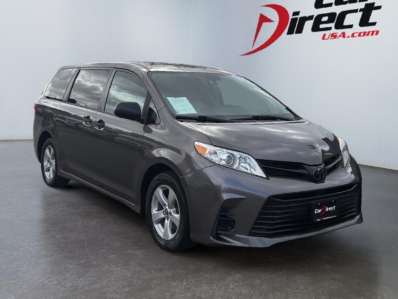 2020 Toyota Sienna L, LANE KEEP ASSIST, PRIVACY GLASS, NAVIGATION, BLUETOOTH, 3RD ROW SEATING, REAR A/C, ONLY 1 OWNER, TAKE THE WHOLE FAMILY ON THE ADVENTURE IN A SIENNA! Virginia Beach VA