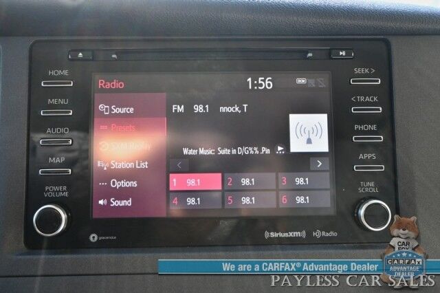 2020 Toyota Sienna LE / AWD / Power Premium Cloth Seats / Adaptive Cruise Control / Lane Departure & Blind Spot Alert / Apple CarPlay & Android Auto / Back Up Camera / 3rd Row / Seats 7 / Keyless Entry & Start / 24 MPG / 1-Owner Anchorage AK